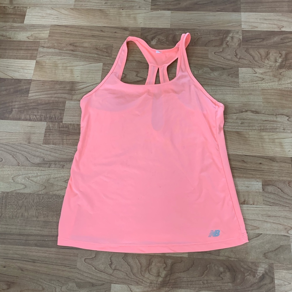 New Balance Coral Racer Back Work out Tank
